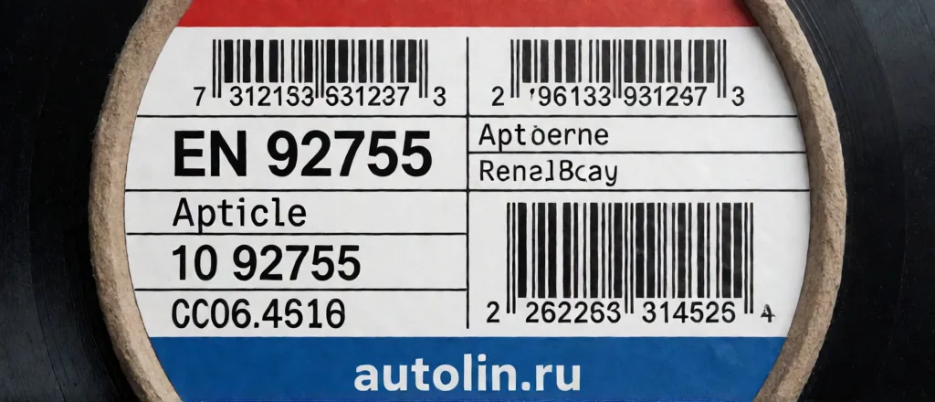 Как читать маркировку EN на автолине: артикулы, классы, слои